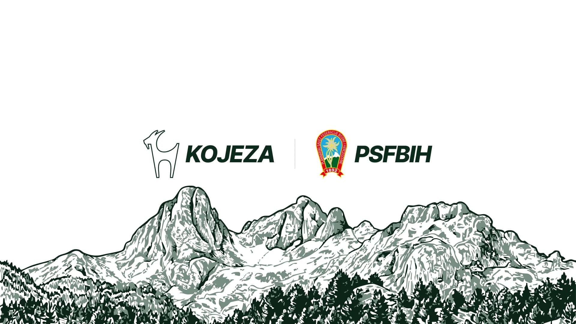 Title slide: Kojeza and PSFBIH logos above the engraved Tisovica valley