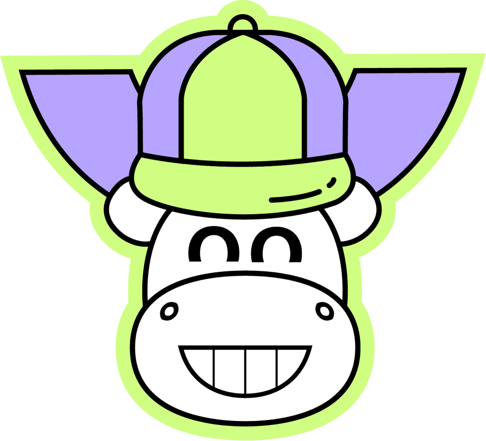 Nordika reindeer character with a cap