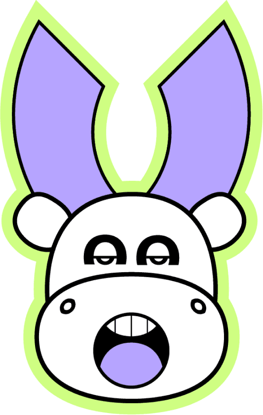 Nordika reindeer character, surprised