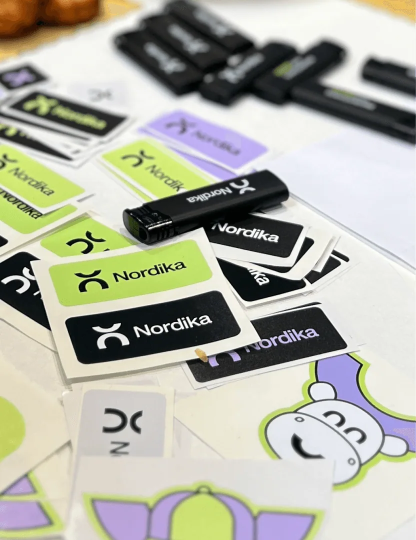 Nordika stickers
