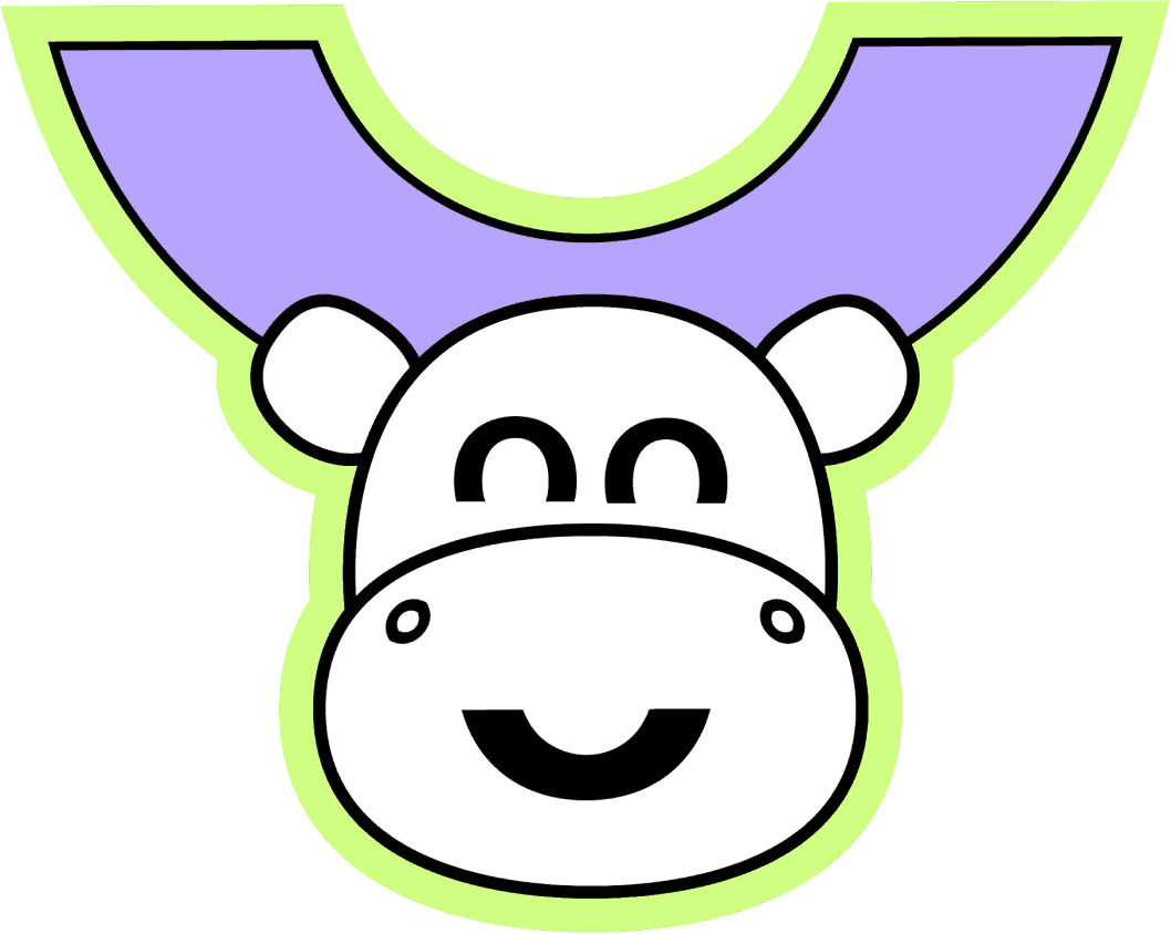 Nordika reindeer character, smiling